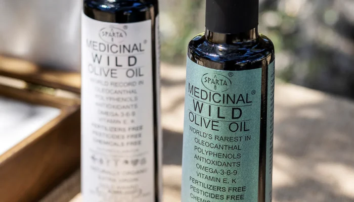 SPARTA MEDICINAL Wild Olive Oil Groves Exceptional Potency from the Heart of Greece Sparta Medicinal