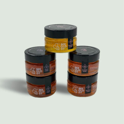 5x190gr Premium Variety Pack- Beeology Honey