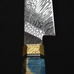 Damascus Steel Pattern Detail