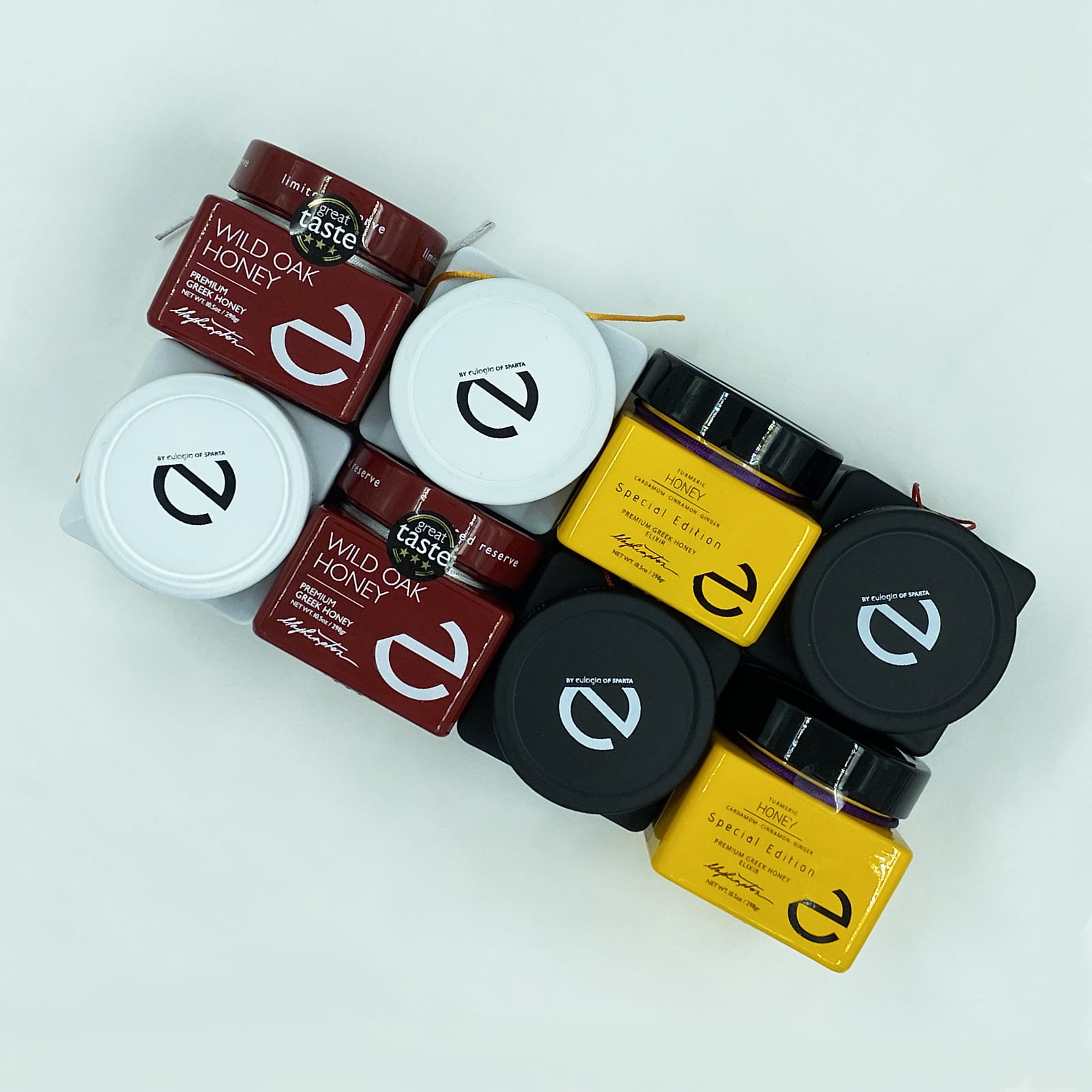 Eulogia of Sparta 8 Honey Pack Raw Limited Reserve Premium Honey Pack 8x298gr