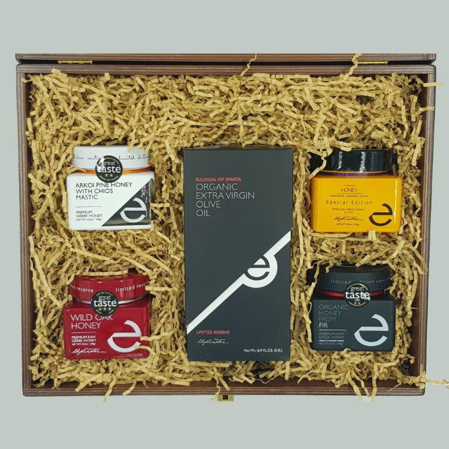 eulogia of sparta luxury selection-dark color antigue open-slide box Luxury Dark Wooden Box: Eulogia Of Sparta Luxury Collection - Image 1