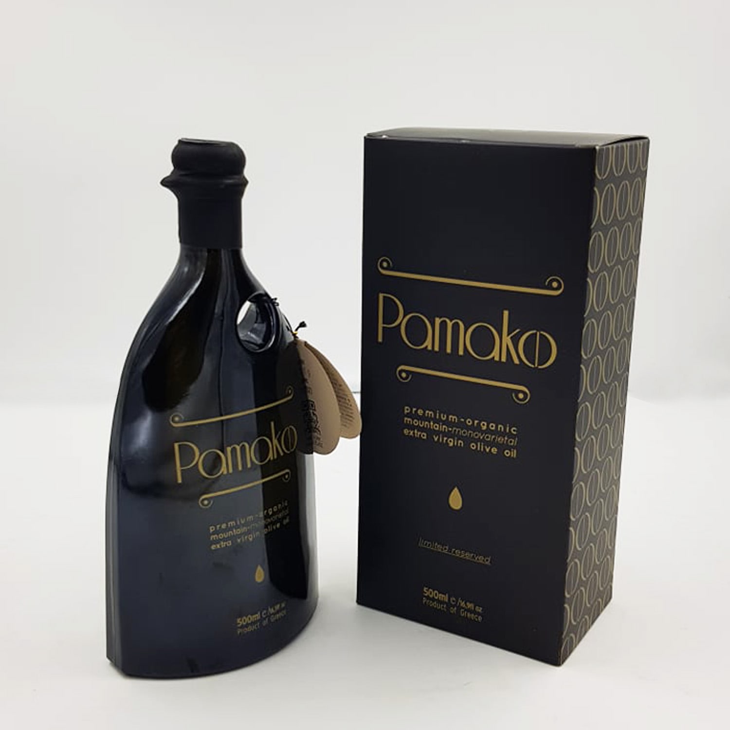Pamako High Phenolic Organic Evoo 500ml Pamako Ultra Premium Monovarietal