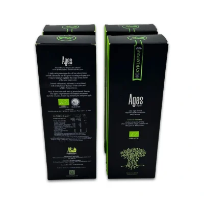 Ages Kyklopas organic early harvest extra virgin olive oil