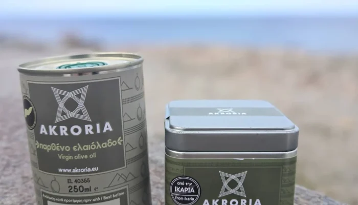Organic Greek herbs from Ikaria in kraft packaging with clear label. Organic Greek herbs from Ikaria in kraft packaging with clear label.