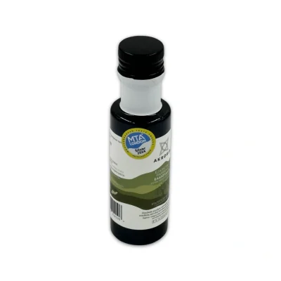 Akroria olive oil label showing Ikaria origin and harvest
