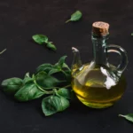 Basil Infused Olive Oil great for pairing with traditional Italian