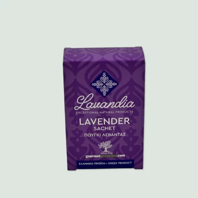 Lavandia Organic Lavender Sachet 25gr box front view