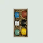 Mediterranean Fleur de Sel Collection – Les Terres Blanches | 6 Artisan Sea Salts in Exclusive Ceramic Pots in wooden gift box