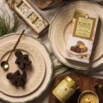 Dubai Chocolate Bar Christmas Setting