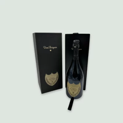 Dom Pérignon Vintage Champagne 2013 with box on the back