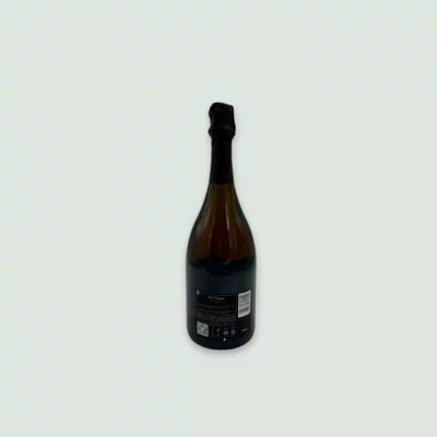 Dom Pérignon Rosé Vintage 2009 bottle back view.