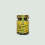 A 30g recyclable package of Lavandia Olive Tree Leaves, featuring a sleek, eco-friendly design with clear labeling.