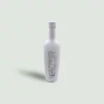 Back view of the Eliama Daily Value Premium Greek Olive Oil bottle, displaying the nutritional information and product details.