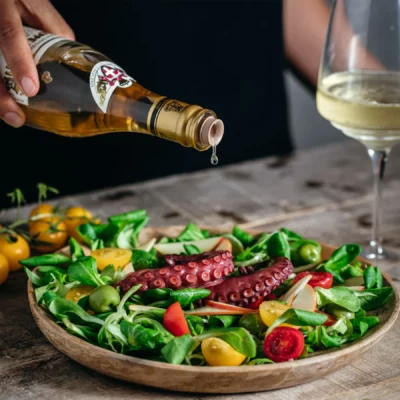 Giusti White Condiment Vinegar with Fresh Ingredients