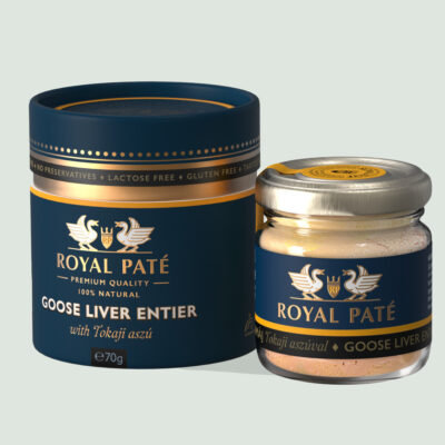 1x70gr PREMIUM WHOLE FOIE GRAS - tokaji Azu 90%