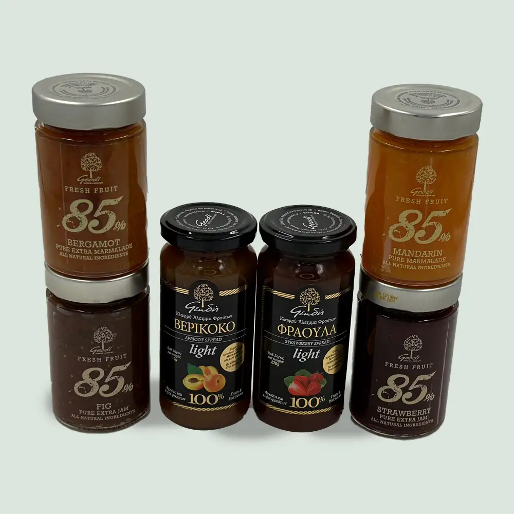 GourmetGroceries_02 copy 6 jars Geodi Jams Spreads Mix & Match Pack - Image 1