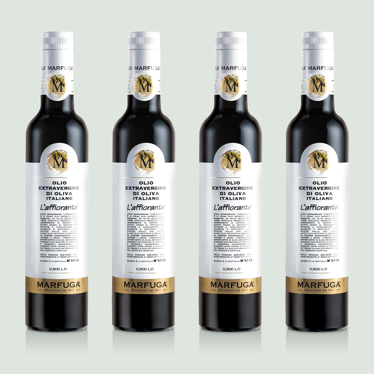 4x500ml L’Affiorante Marfuga – 100% Moraiolo 4x500ml L’Affiorante Marfuga – 100% Moraiolo