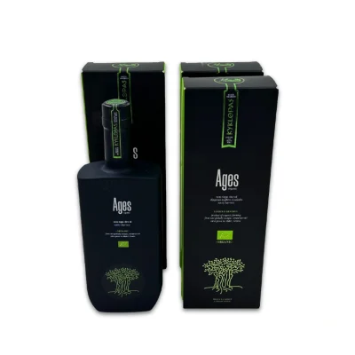 Greek Olive Oil Ages Kyklopas bundle of 4 x 500ml bottles