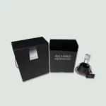 Richard Hennessy premium cognac displayed with its luxurious packaging.
