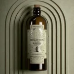 Holiston Limited Edition Premium High Phenolic EVOO bottle – elegant dark glass packaging