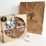 traditional sweets and dried nuts assortment