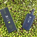 Ages Kyklopas Greek olive oil bottle emphasizing cold-pressed, high-quality production.