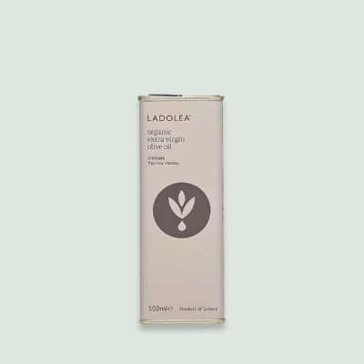 Ladolea Organic Extra Virgin Olive Oil 500ml Tin – Delicate Patrinia Variety