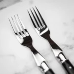 Laguiole Steak Forks Close Up