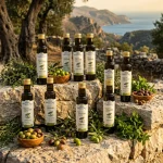 Mani Blauel Organic EVOO 250ml bottle Greek extra virgin olive oil