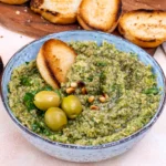 Marfuga Green olives paté with bread