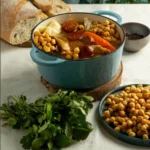 Rich and Flavorful Marfuga Legume Soup Served with Crusty Bread