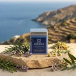 Anemoessa organic herbal tea blend made with handpicked Ikarian herbs