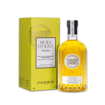 Picholine extra virgin olive oil bottle from Provence