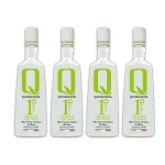 Quattrociocchi 1°Olio Novello extra virgin olive oil bottle (500ml) front view bundle of 4