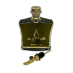 Bottle of Drop Of Life Healthy Limited Reserve olive oil displayed against a clean background.