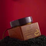 Close-up of the Eulogia of Sparta label on the Organic Sage Honey jar