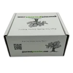 Large gourmet carton box for premium Mediterranean food products
