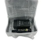 Reusable ice packs placed inside an isothermal food delivery bag for temporary cooling