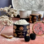 Elegant packaging of the ceramic jar for the Noirmoutier salt