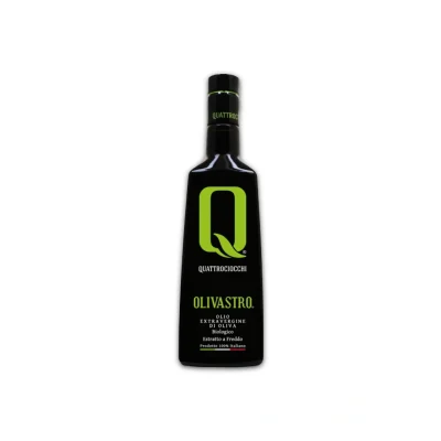 Quattrociocchi Olivastro organic extra virgin olive oil bundle of four 500 ml bottles