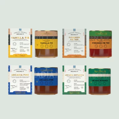 Apiceuticals Limited Reserve Organic Honey – Exclusive 4-Bottle Collection