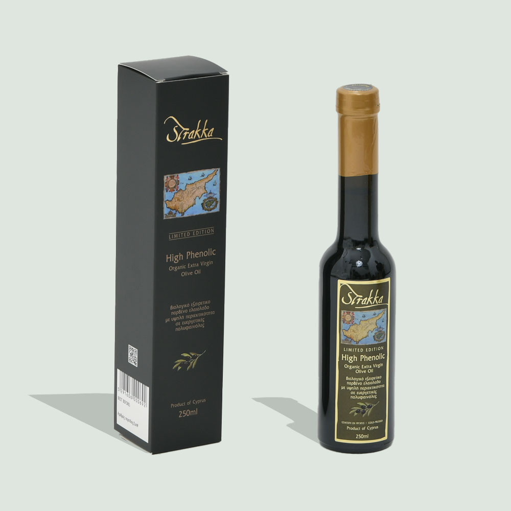 limited edition strakka high phenolic evoo 250ml 1x250ml Strakka Organic High Phenolic Evoo