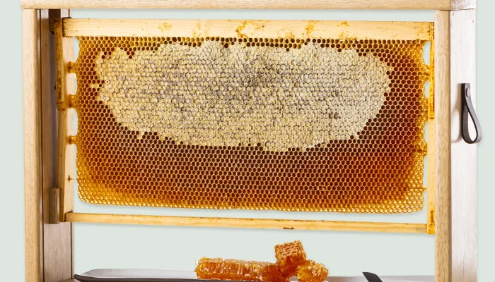 Raw Honeycomb in Wooden Frame – Limited Edition | Papadopoulos Beekeeper Family Raw Honeycomb in Wooden Frame – Limited Edition | Papadopoulos Beekeeper Family