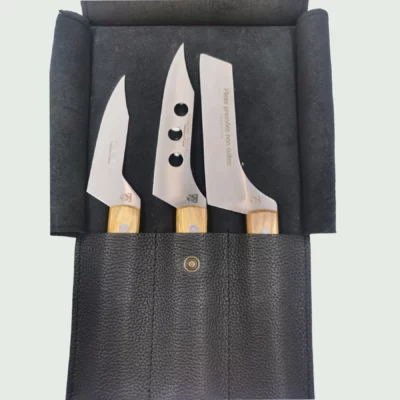 Claude Dozorme 3-Piece Cheese Knives Set