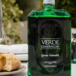 Premium gourmet olive oil Green Emerald Picual presented as a refined culinary gift