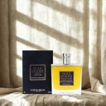 Premium truffle oil bottle styled in luxury kitchen setting