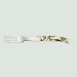 Berlingot Laguiole Steak Fork Marble Handle | Claude Dozorme