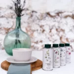 Sustainable olive oil gift set with aromatic herb seeds for planting