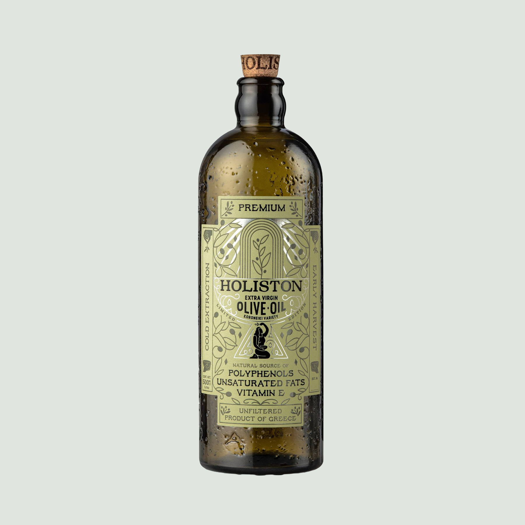 Holiston premium phenolic olive oil 500ml from Rhodes Greece Holiston premium phenolic olive oil 500ml from Rhodes Greece