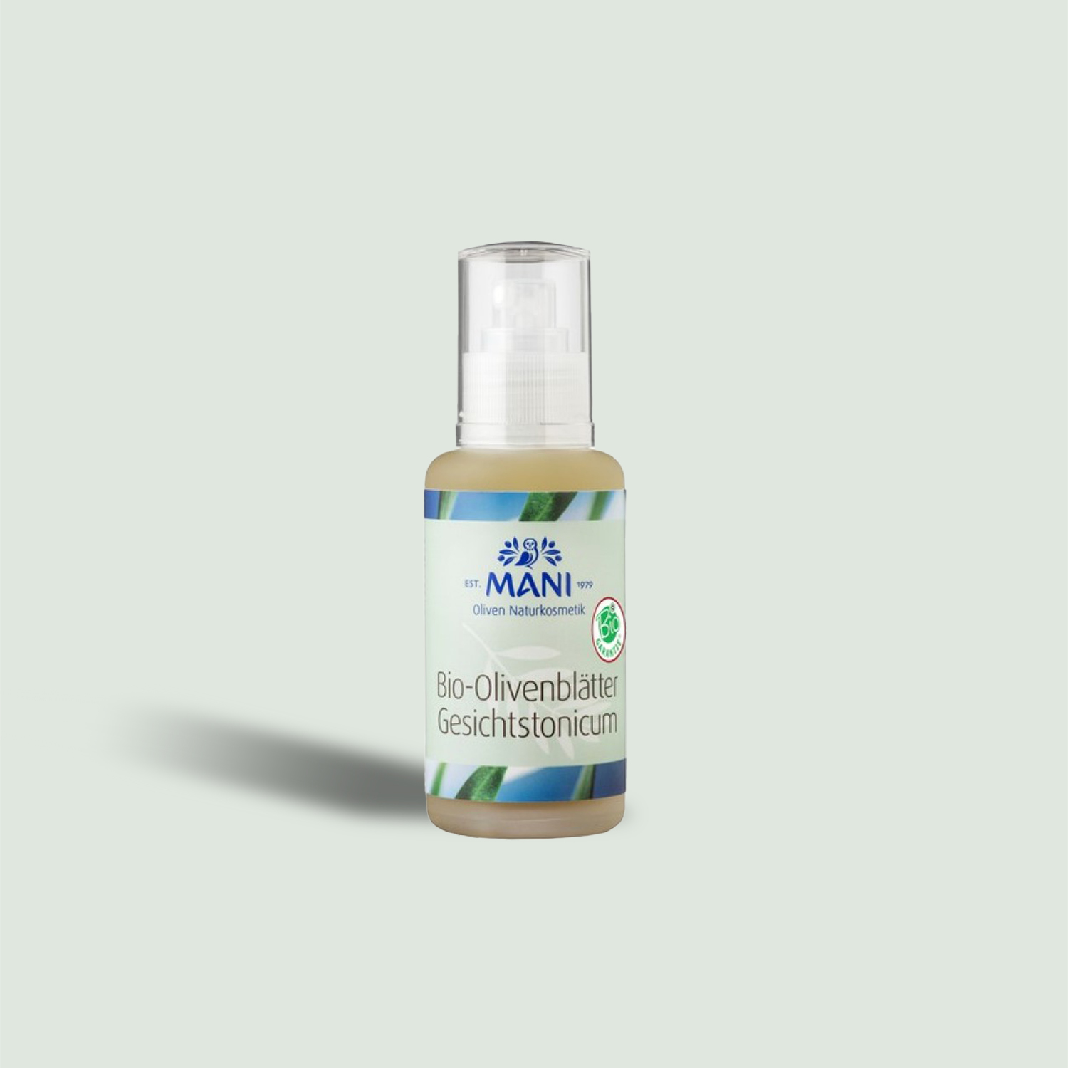 100ml Mani BIo Olive leaves face tonic spray Mani Blauel Organic Olive Leaves Face Tonic - Image 1